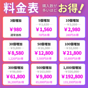 インスタグラム日本人女性コメント料金表_インスタエンサー